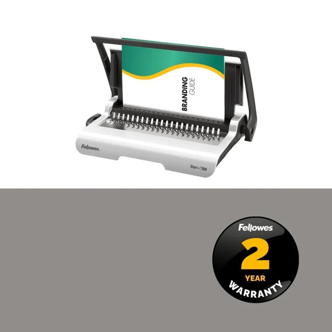 Perforelieur manuel anneaux plastiques pas US Star +150 FELLOWES — Vue 10