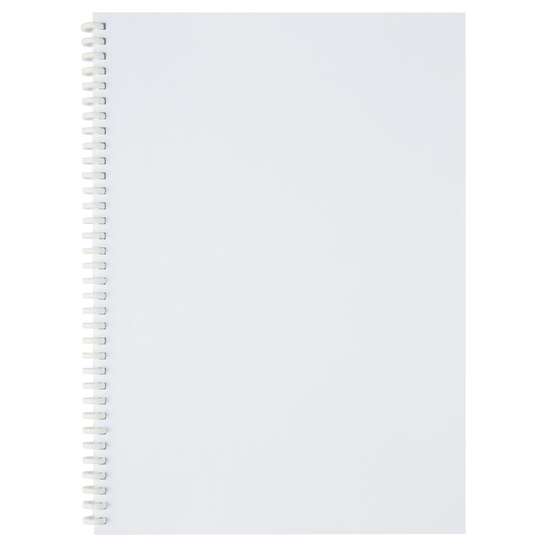 Peignes plastiques A4 rouvrables, pas 3:1, 8 mm 50 peignes reliure ClickBind A4 8 mm blancs GBC - Vue de face