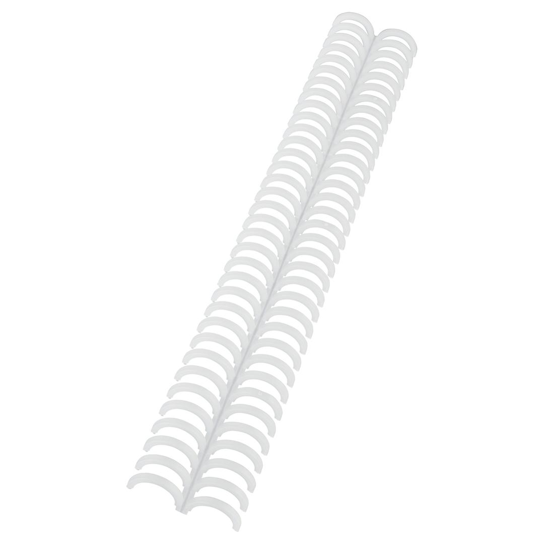 Peigne anneaux plastiques ClickBind GBC transparent A4 8 mm