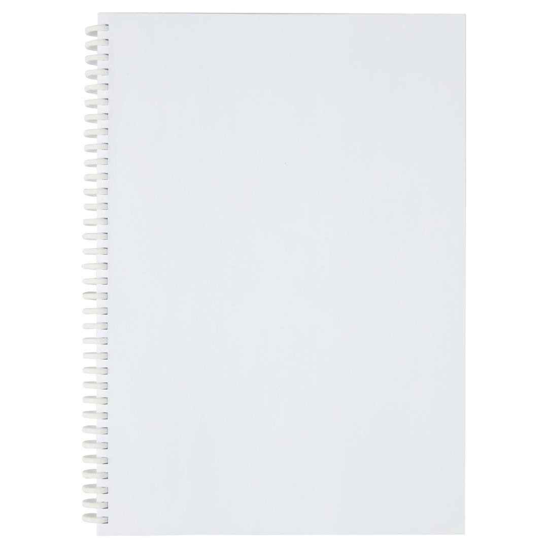 Peignes plastiques A4 rouvrables, pas 3:1, 8 mm 50 peignes reliure ClickBind A4 8 mm transparents GBC - Vue de face