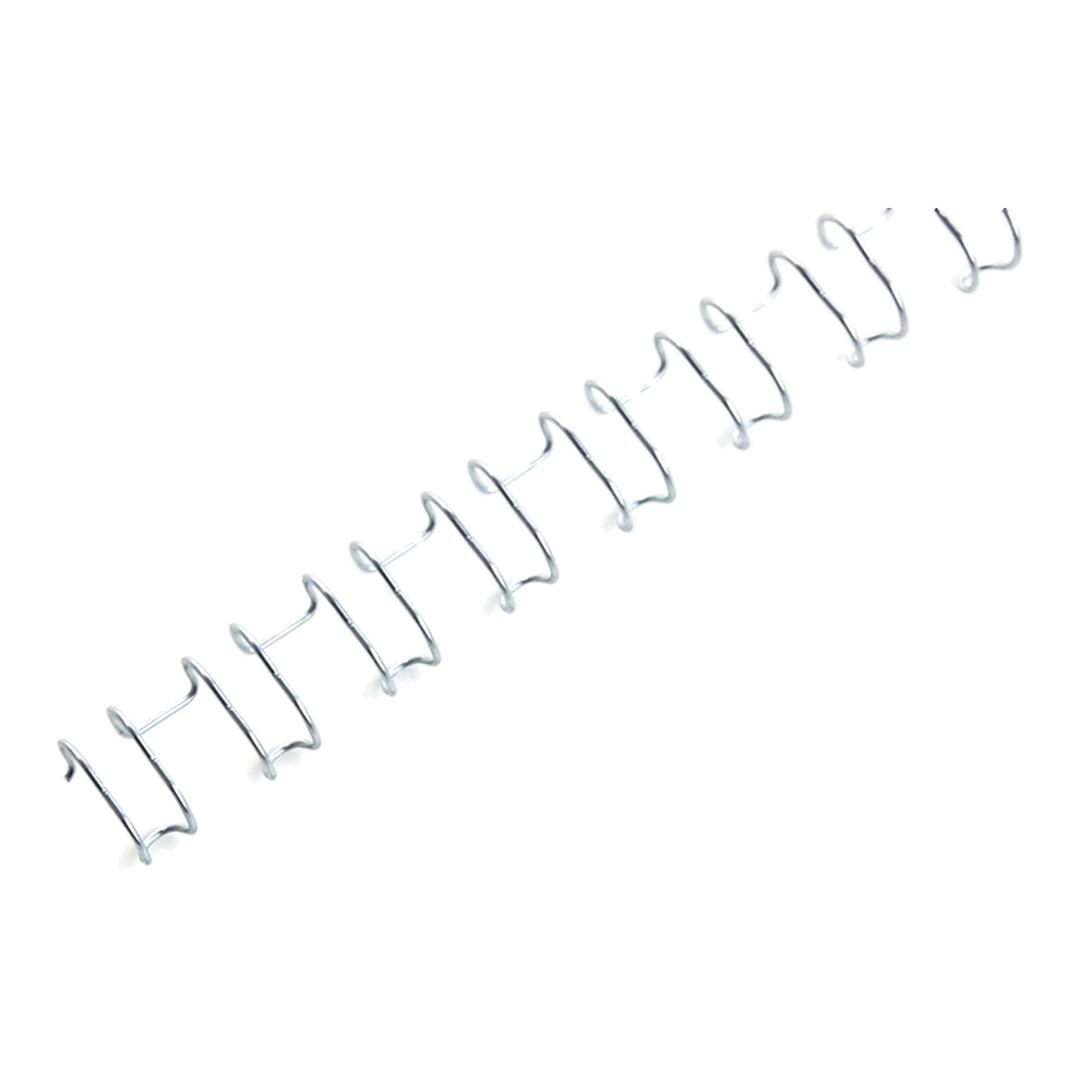 Peigne métallique GBC MultiBind argent A4 21 boucles 8 mm