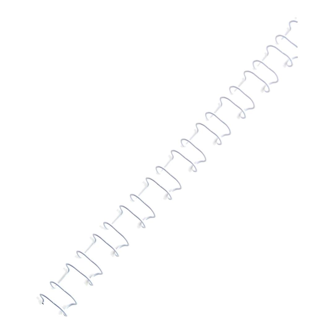 Peigne métallique GBC MultiBind blanc A4 21 boucles 14 mm