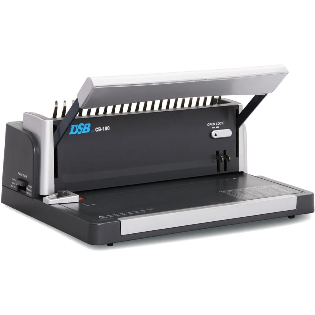 Perforelieur manuel anneaux plastiques pas US CB-180 DSB — Vue de base