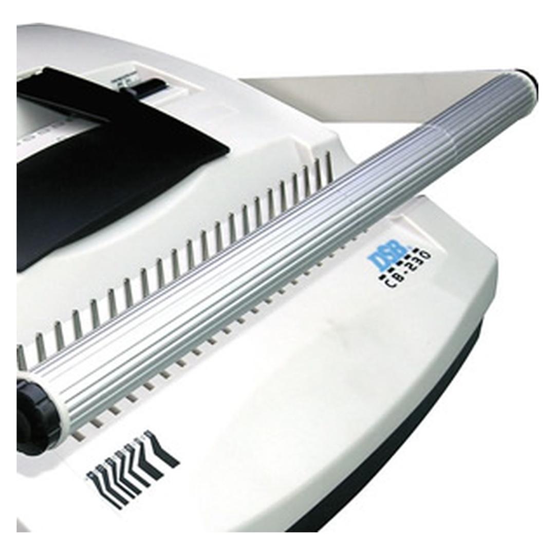 Perforelieur manuel anneaux plastiques pas US et 4 trous classeur CB-230 DSB — Vue 5