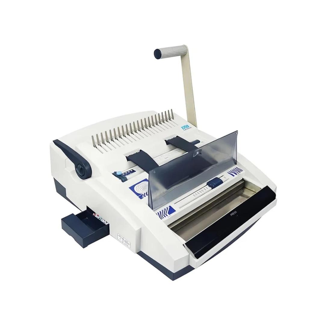 Perforelieur électrique anneaux plastiques pas US et métalliques pas 3:1 CW-4500 DSB — Vue de base