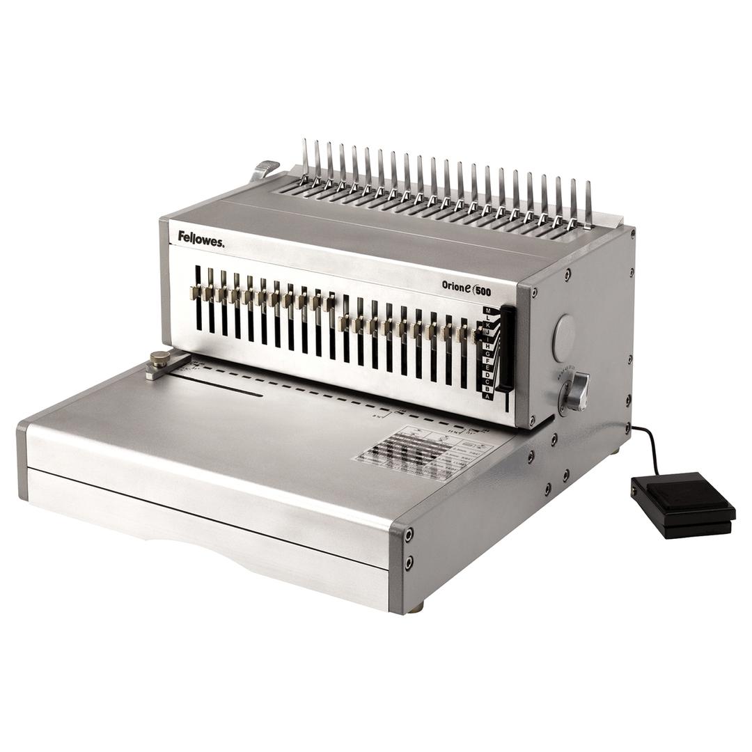 Perforelieur électrique anneaux plastiques pas US Orion-E 500 FELLOWES — Base