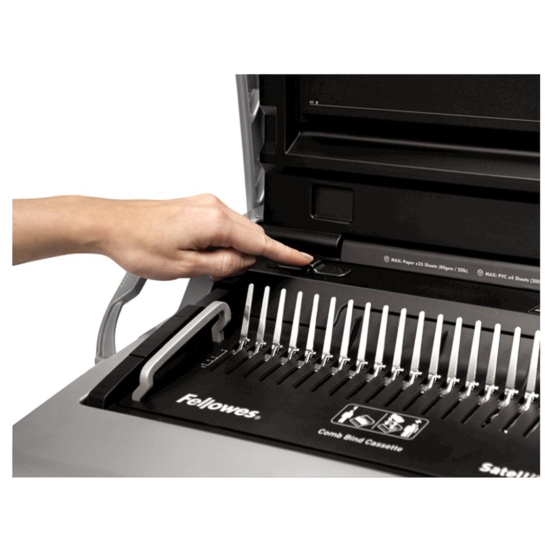 Perforelieur manuel anneaux plastiques pas US Galaxy 500 FELLOWES — Ajustement