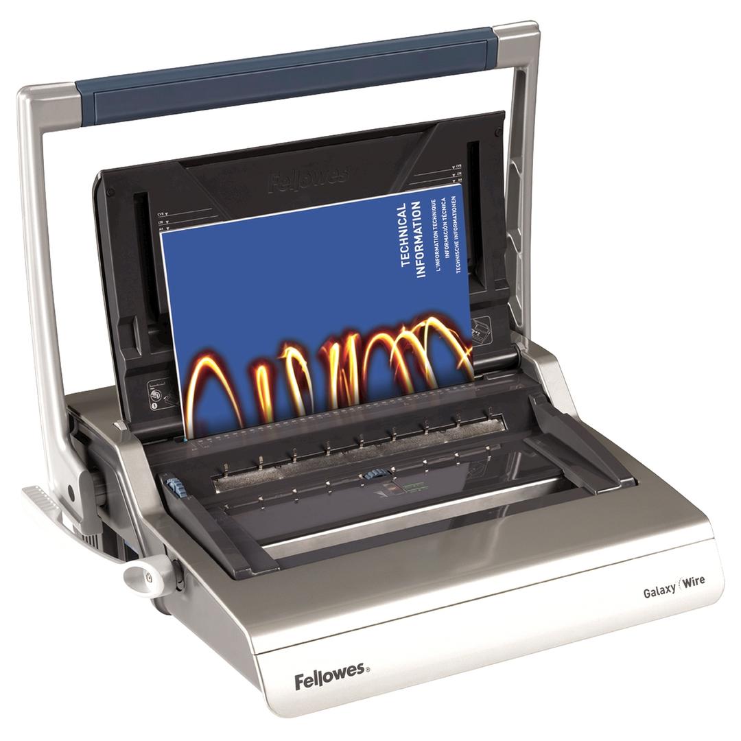 Perforelieur manuel anneaux métalliques pas 3:1 Galaxy Wire FELLOWES — Base