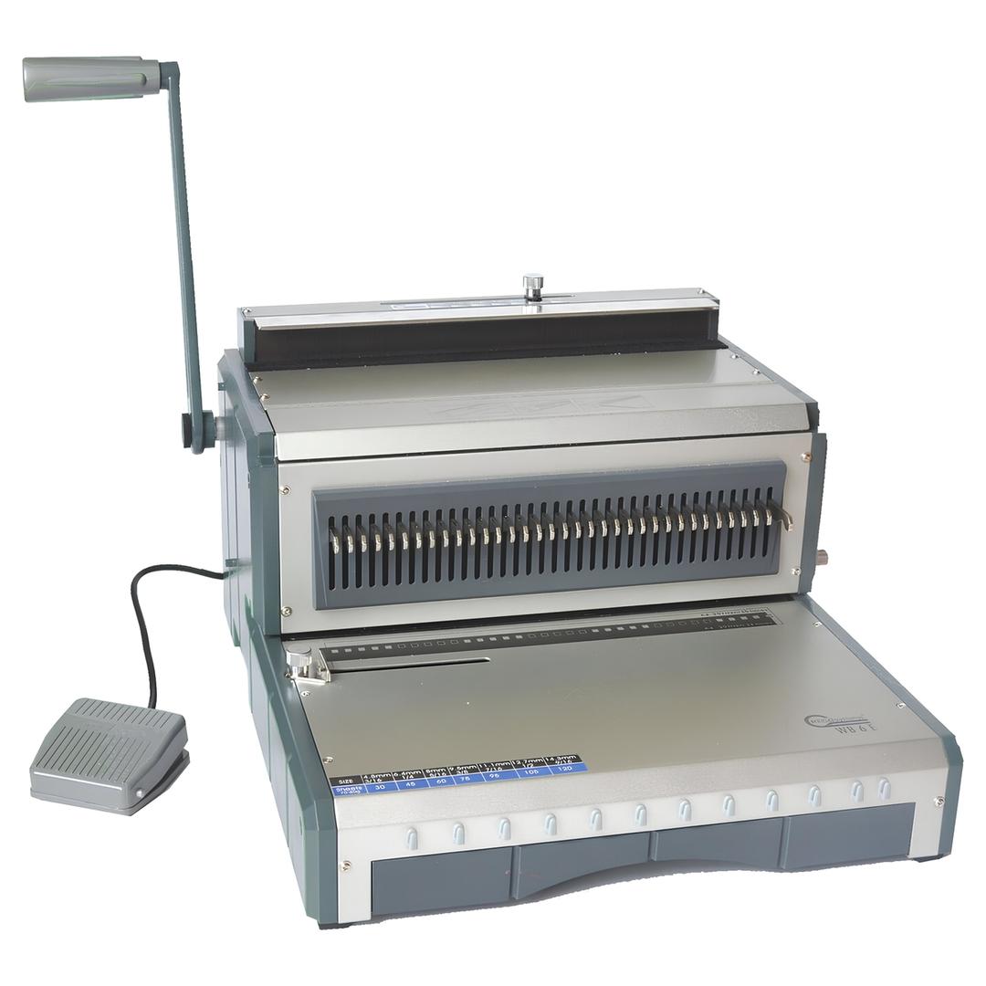 Perforelieur électrique anneaux métalliques pas 3:1 WB-6E31 RECOSYSTEMS — Base