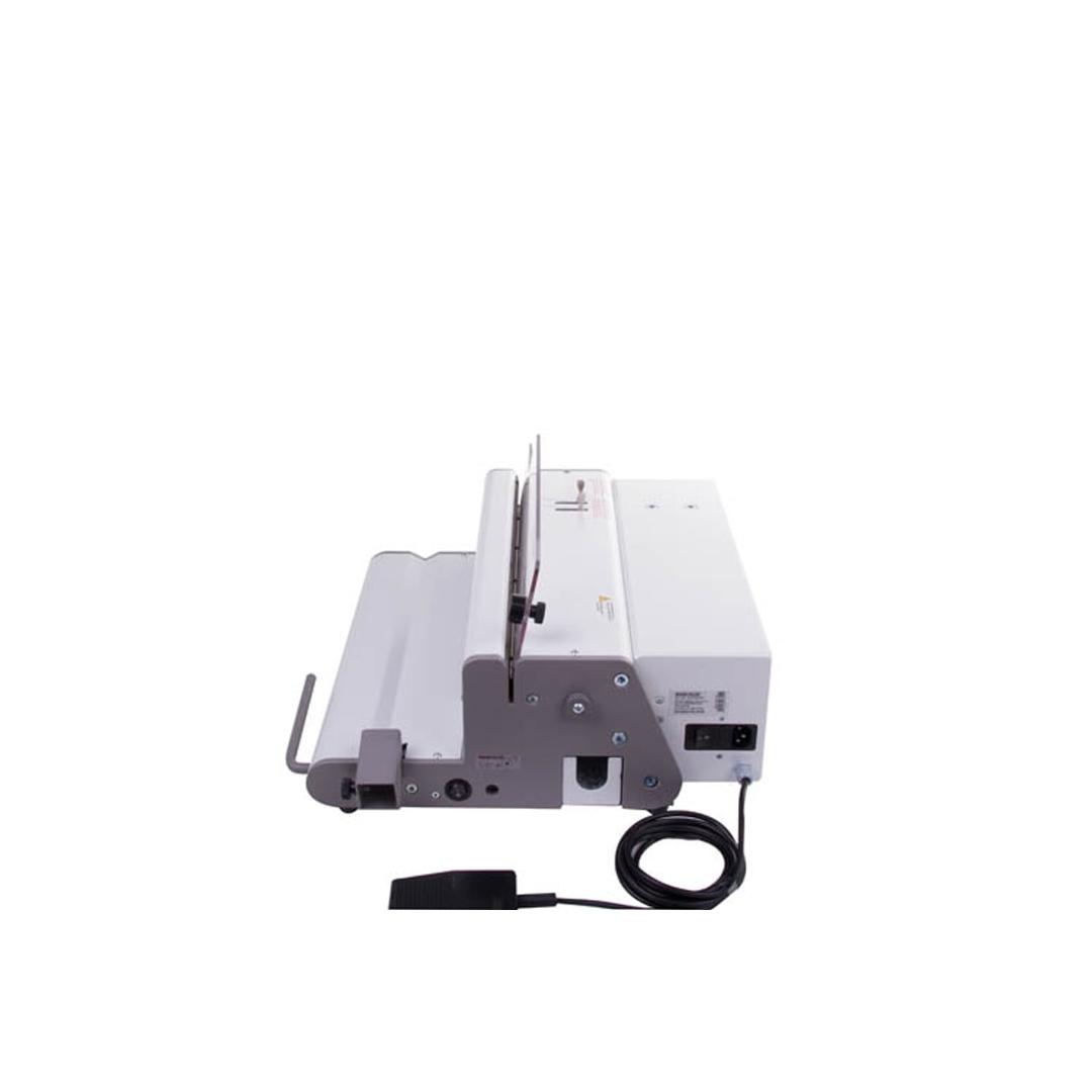 Perforelieur électrique spirales coils pas 4:1 SPB 360 ComfortPlus RENZ - Perforelieur Renz SPB 360 comfortplus vu de profil