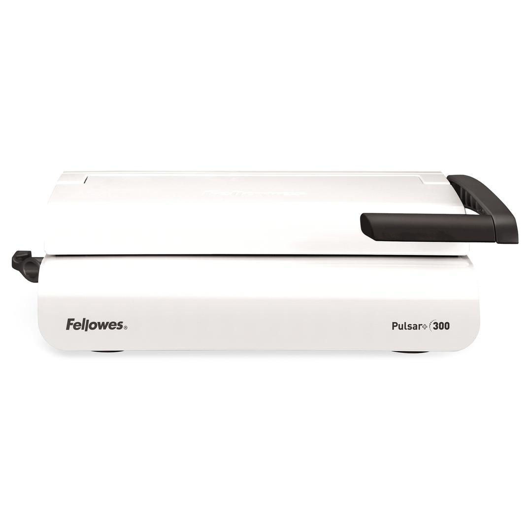 Perforelieur manuel anneaux plastiques pas US Pulsar +300 FELLOWES — Vue de face