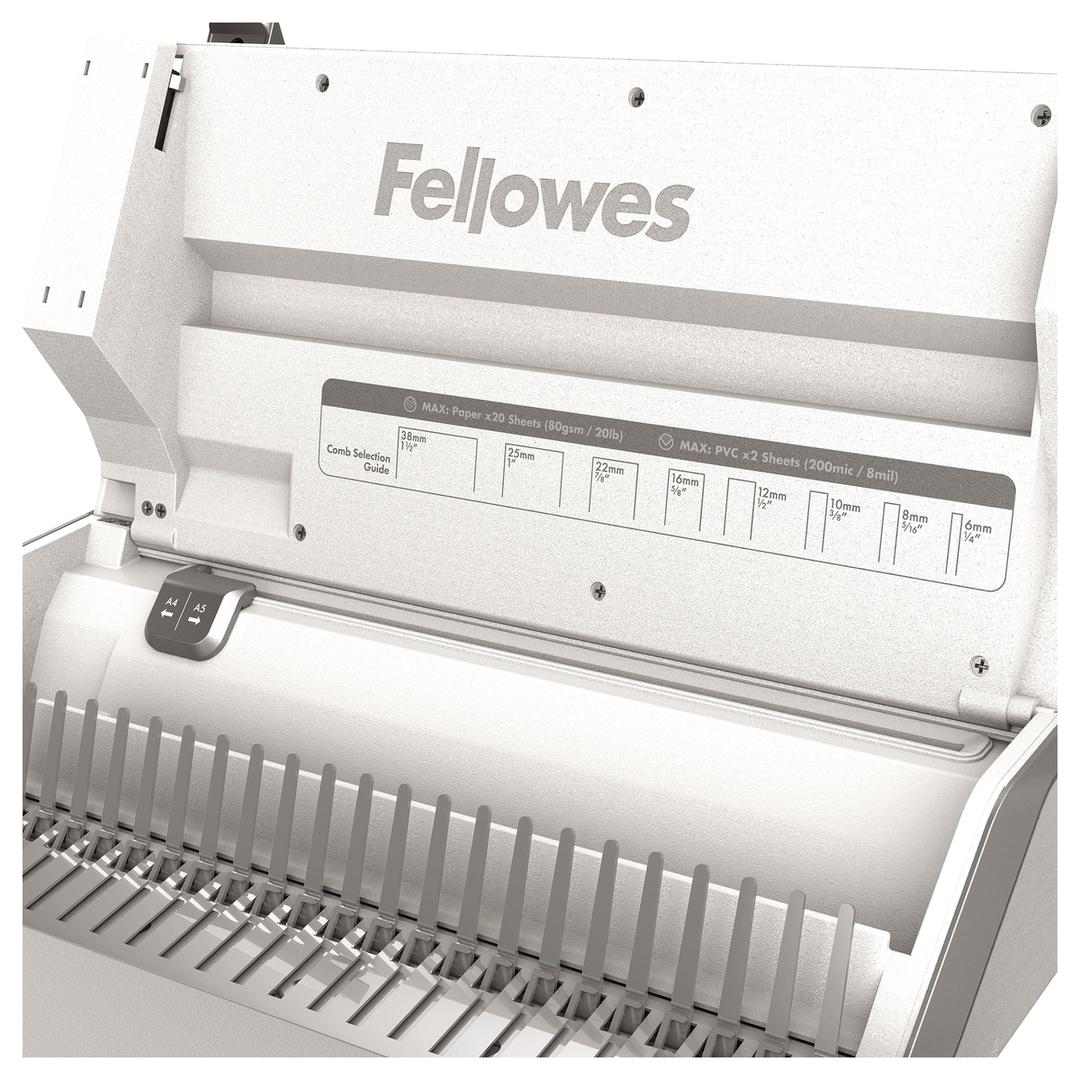 Perforelieur manuel anneaux plastiques pas US LYRA 3-en-1 FELLOWES — Détails