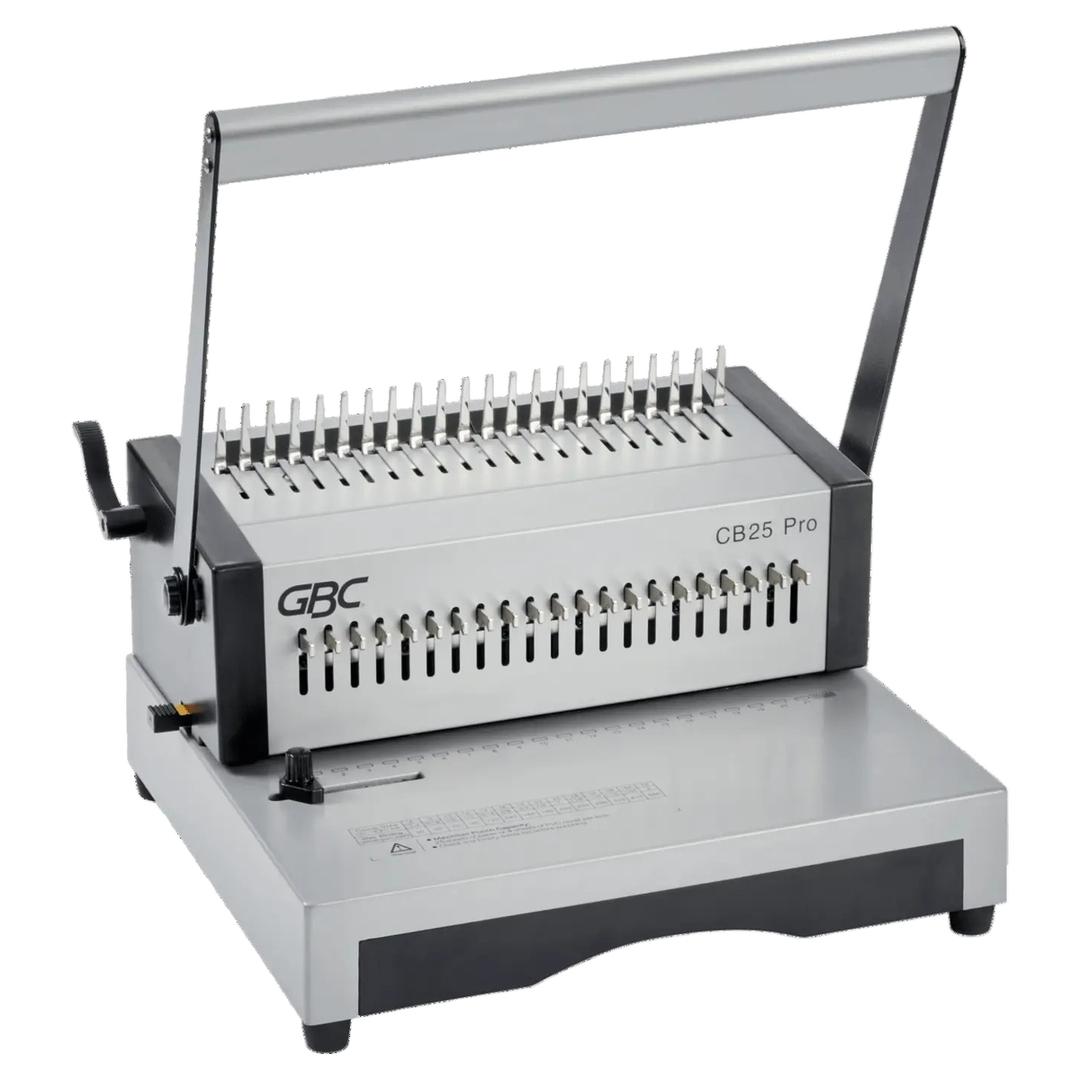 Perforelieur manuel anneaux plastiques pas US CB25 Pro GBC — Base