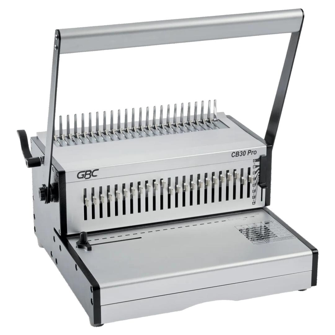 Perforelieur manuel anneaux plastiques pas US CB30 Pro GBC — Base