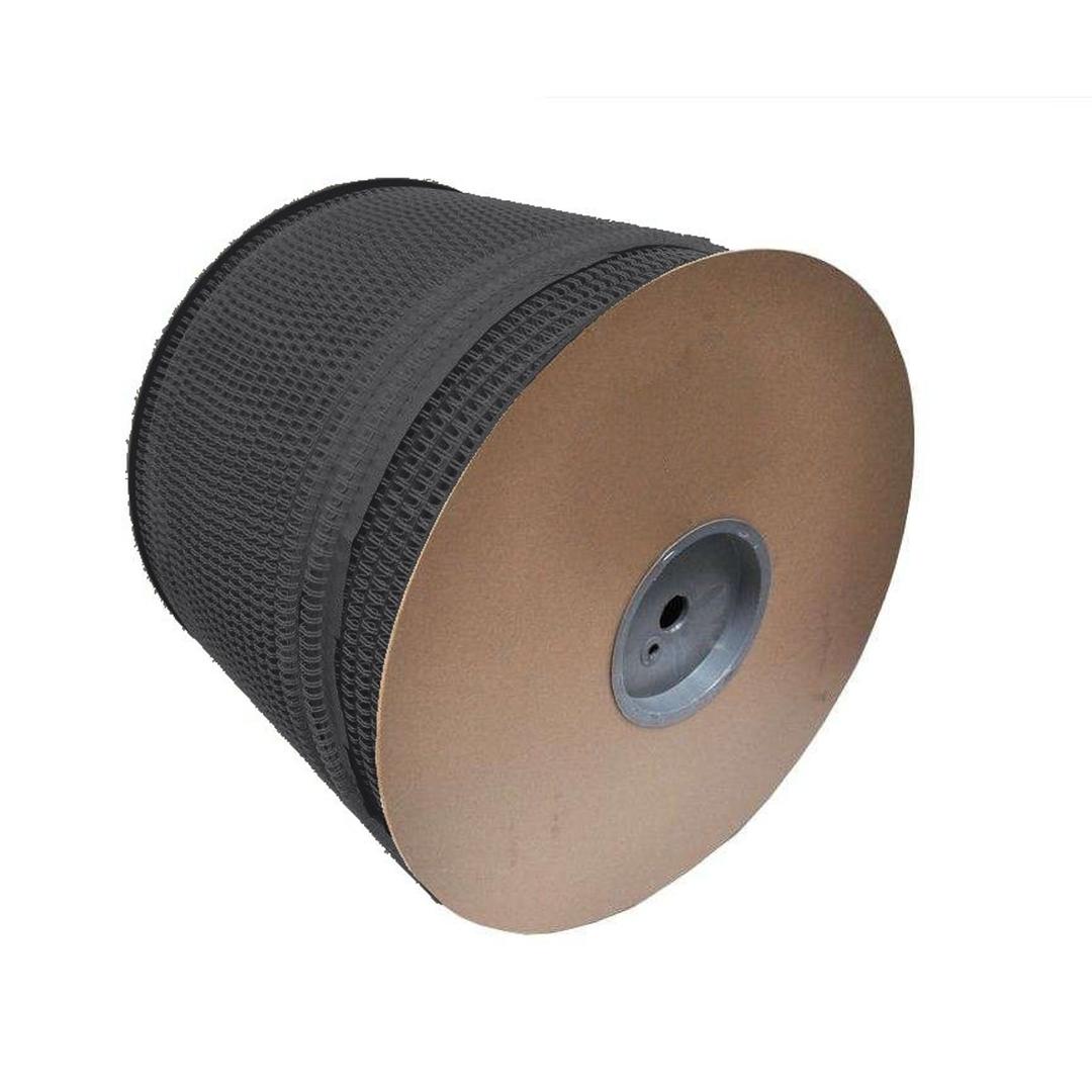Bobine d'anneaux métalliques 16 mm (5/8"), pas 2:1, noirs