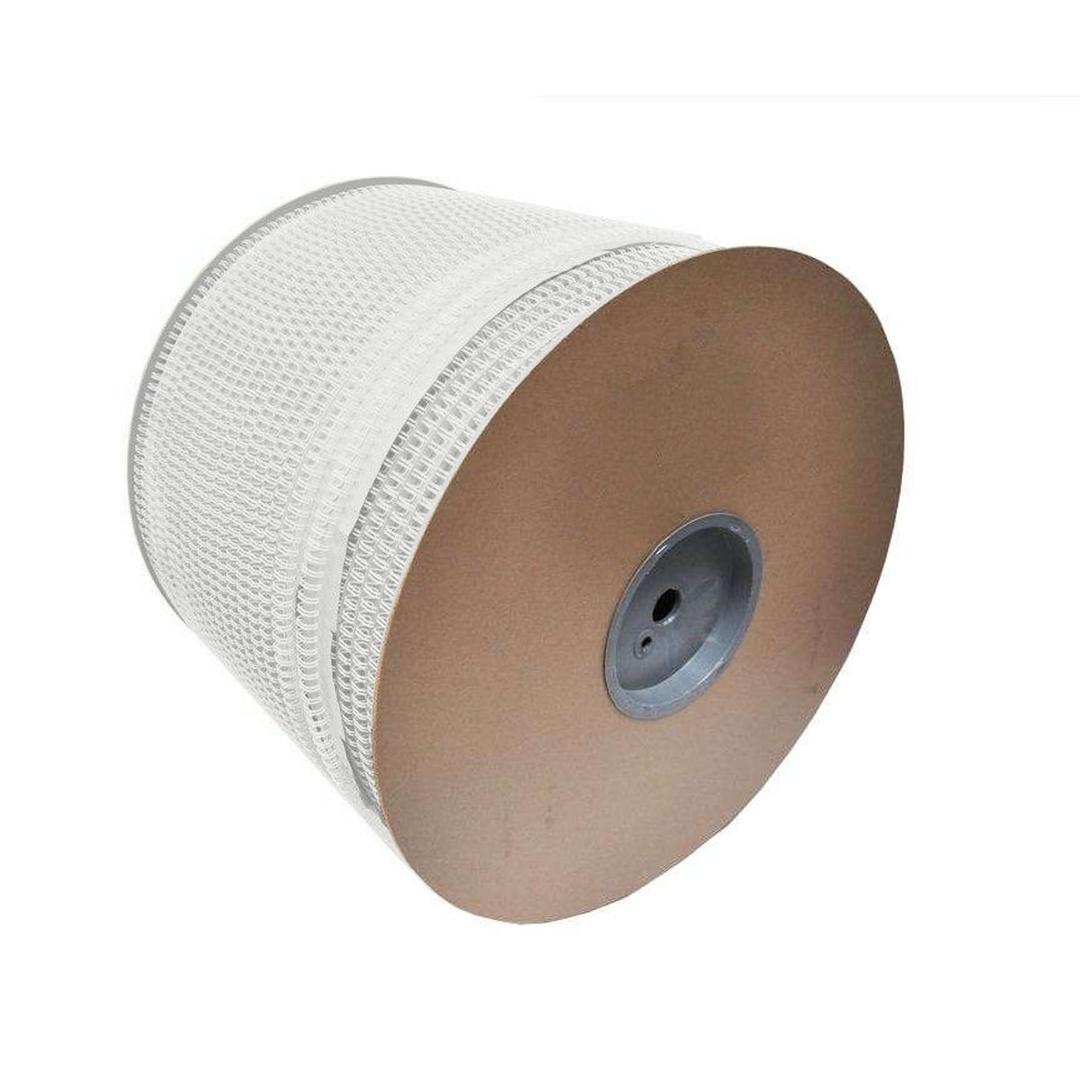 Bobine d'anneaux métalliques 22 mm (7/8"), pas 2:1, blancs