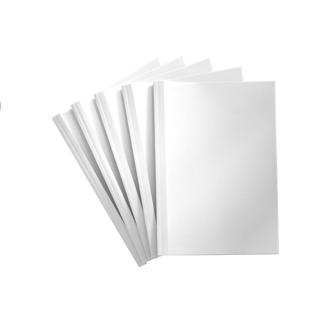 Couvertures thermiques RECOsystems A4, dos carton blanc et face transparente, illustration