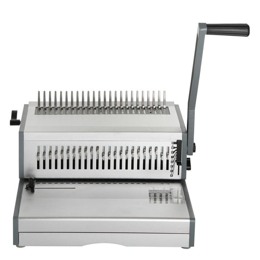 Perforelieur manuel Falcon K TCC330 pour anneaux plastiques, avec ses deux bras