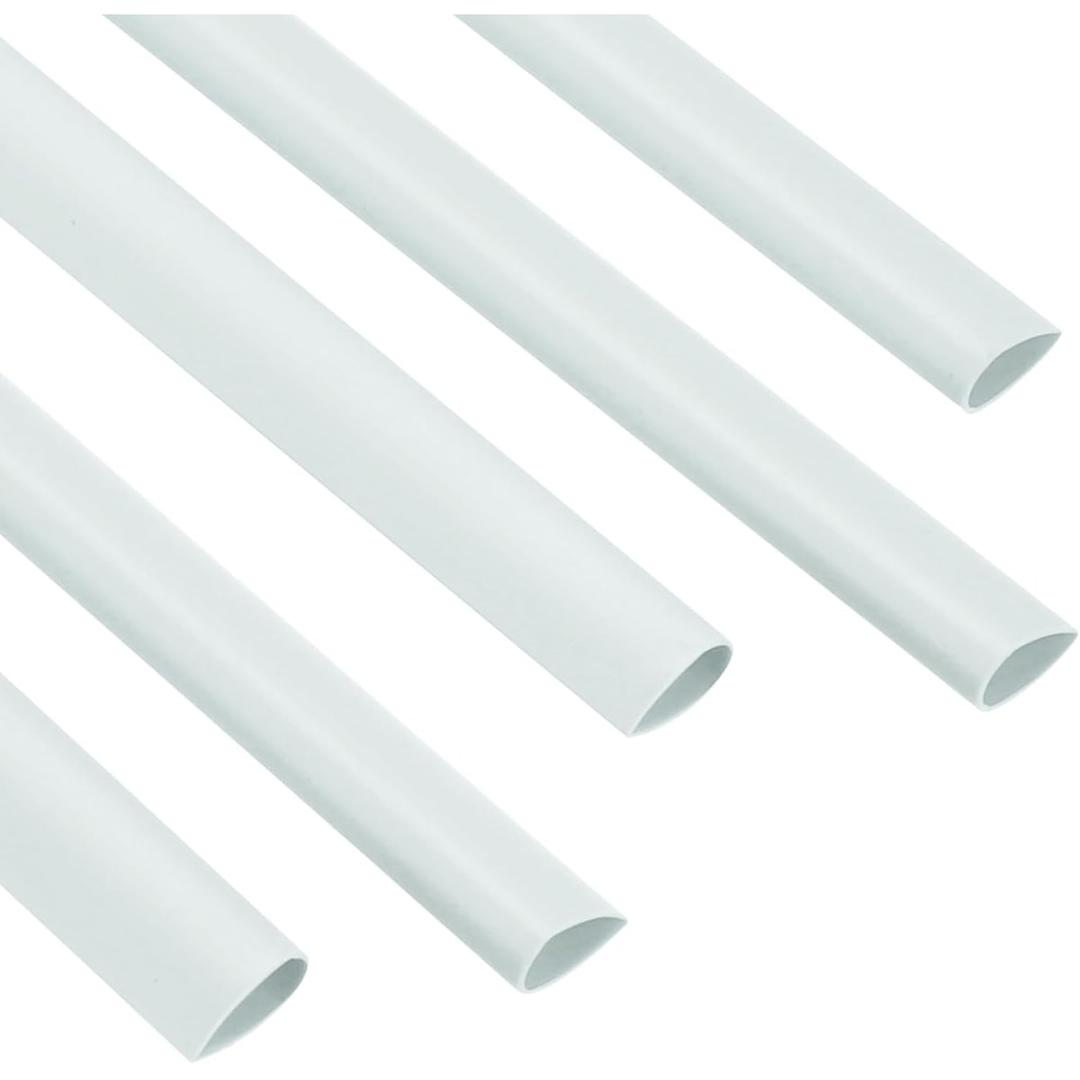 Baguettes de serrage Falcon K 8 mm blanches à coin arrondi
