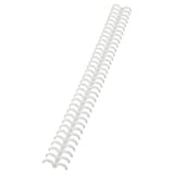 Peignes plastiques A4 rouvrables, pas 3:1, 8 mm 50 peignes reliure ClickBind A4 8 mm blancs GBC - Prêt à être relié