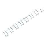 Peigne métallique GBC MultiBind argent A4 21 boucles 12 mm