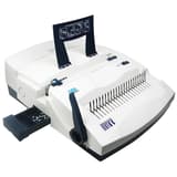 Perforelieur électrique anneaux plastiques pas US et 4 trous classeur CB-3000 DSB — Vue de base