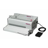 Perforelieur électrique spirales coils pas 4:1 SPB 360 ComfortPlus RENZ - Perforelieur Renz SPB 360 comfortplus avec sa pédale et son rouleau d'insertion