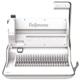 Perforelieur manuel anneaux plastiques pas US LYRA 3-en-1 FELLOWES — Vue de face ouvert