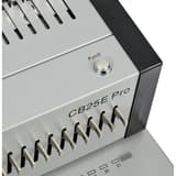 Perforelieur électrique anneaux plastiques pas US CB25E Pro GBC - Bouton de perforation punch pour déclenchement électrique