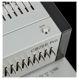 Perforelieur électrique anneaux plastiques pas US CB25E Pro GBC — Bouton de perforation punch pour déclenchement électrique