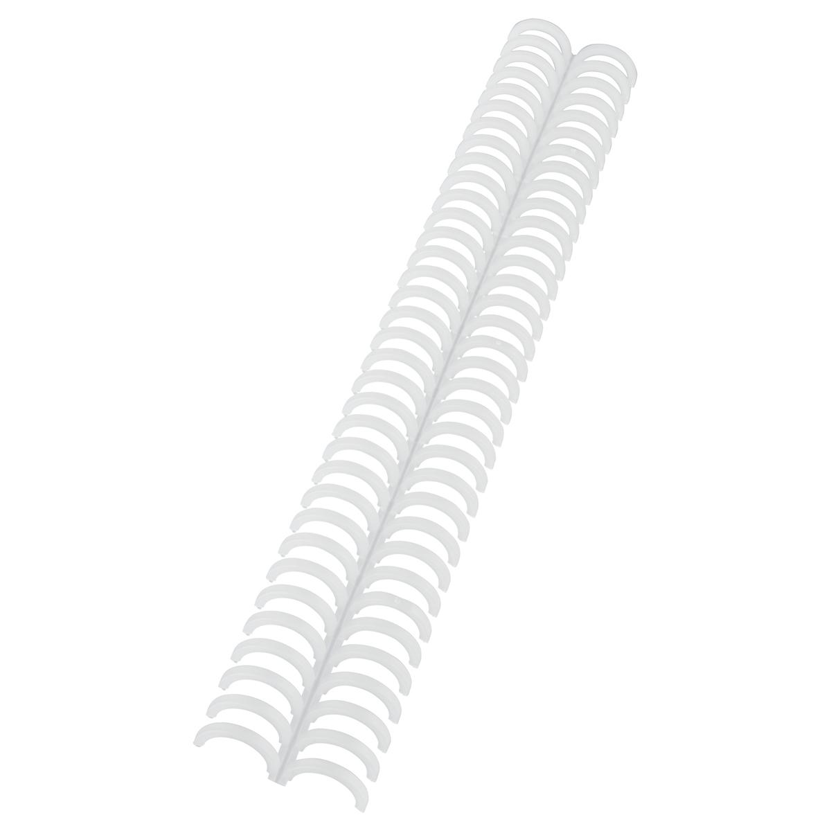 Peignes plastiques A4 rouvrables, pas 3:1, 8 mm 50 peignes reliure ClickBind A4 8 mm transparents Pour machines à relier GBC CLICKBIND