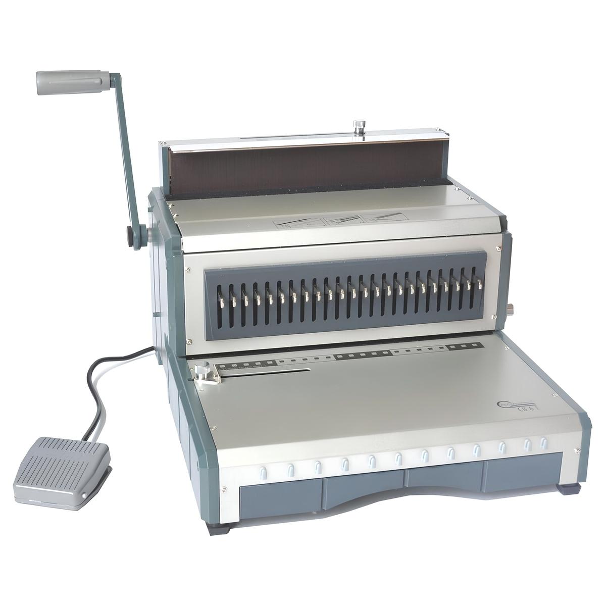 Perforelieur électrique anneaux métalliques pas 2:1 CB-6E21 RECOSYSTEMS — Base