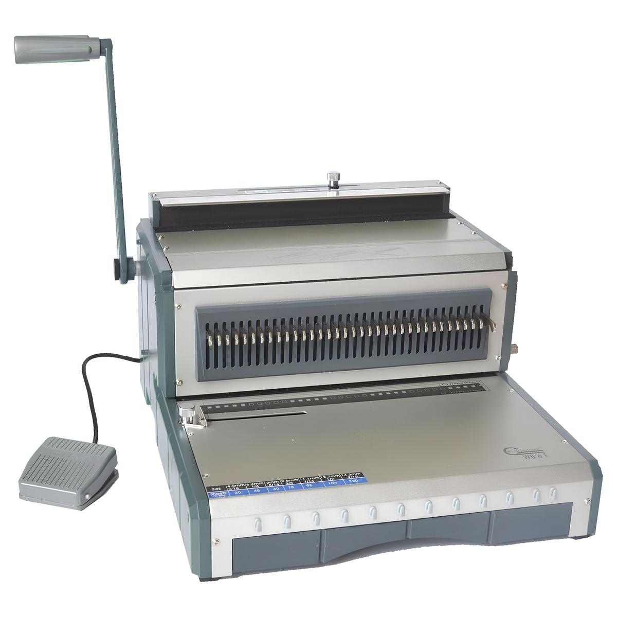 Perforelieur électrique anneaux métalliques pas 3:1 WB-6E31 RECOSYSTEMS — Base