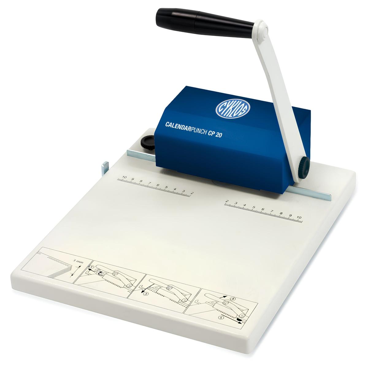 Perforateur manuel demi-lune CP20 CYKLOS — Base