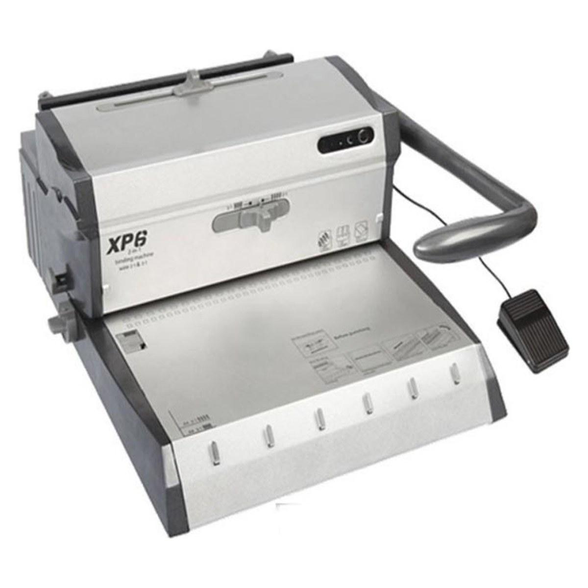 Perforelieur électrique anneaux métalliques pas 2:1 et 3:1 XP6 FALCON K
