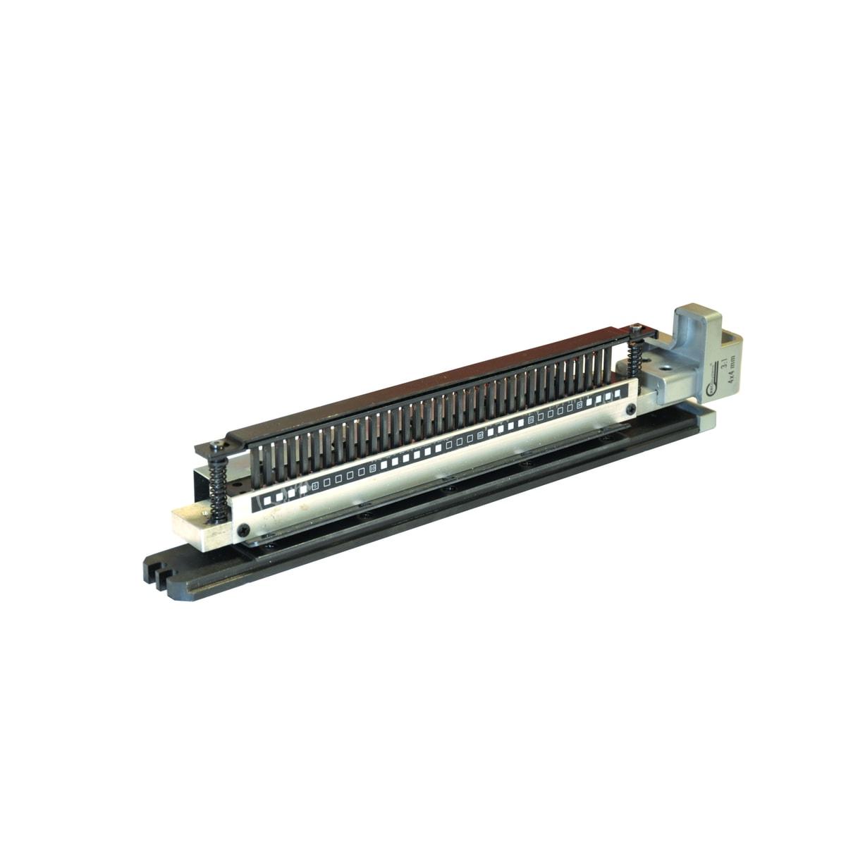 Bloc-outil de perforation, anneaux métalliques au pas 3:1, calendrier Bloc-outil Changer Punch 4 anneaux métalliques 34 trous ronds 4 mm, pas 3:1, encoche calendrier