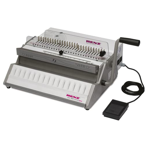Perforelieur électrique anneaux métalliques pas 2:1 ECO 360 Comfort Plus