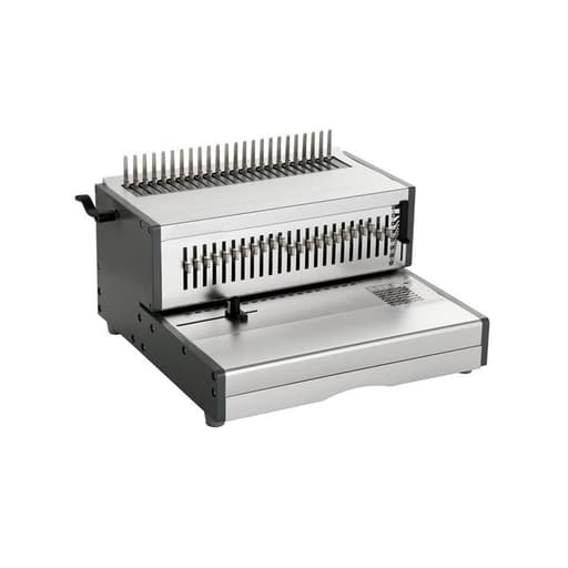 Perforelieuse électrique à pédale, anneaux plastiques, 32 feuilles TCC330E